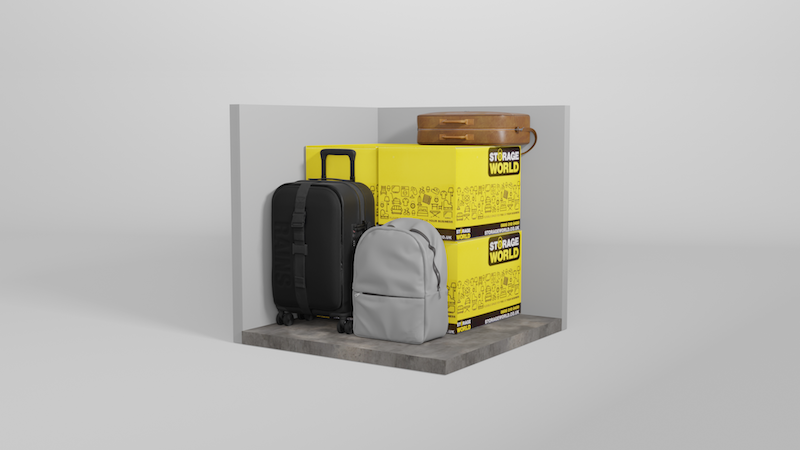Locker storage unit